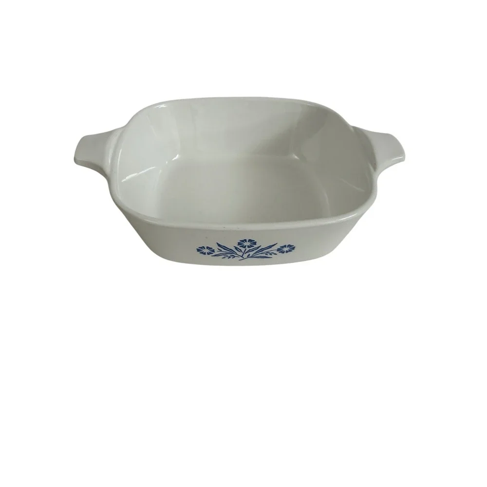 Vintage Corning Ware Blue Cornflower P-41 Petite Pan 1 3/4 Cup Made USA